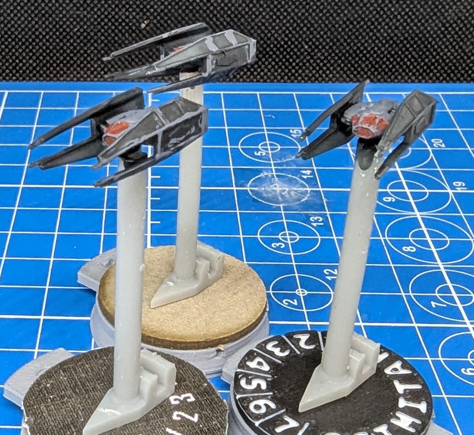 First Order Tie-vn Silencer Space Superiority Fighter Squadron (3) for Star wars armada