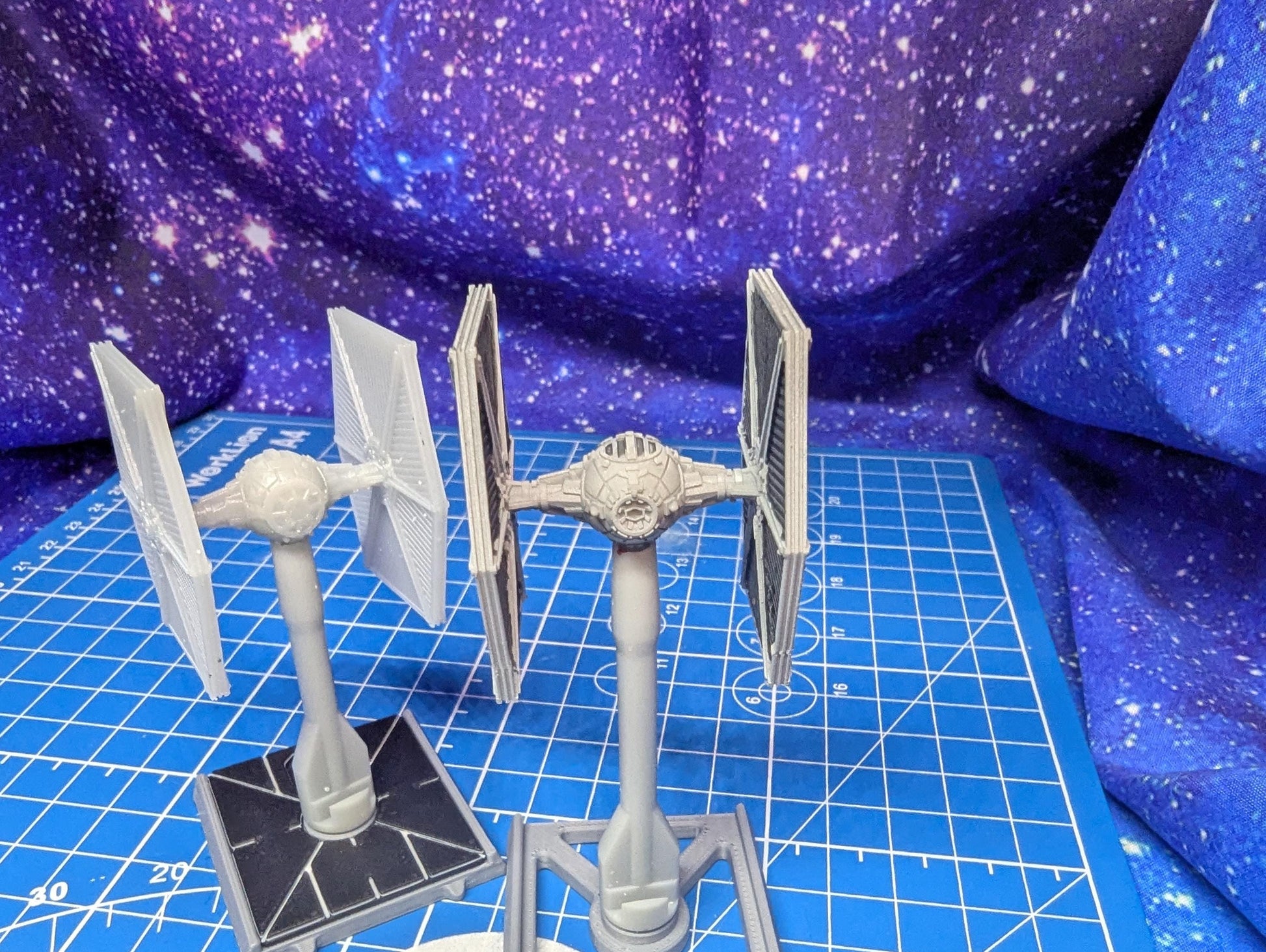 XW scale Imperial Tie Fighter Starfighter for Star wars Xwing Miniatures game 1/222