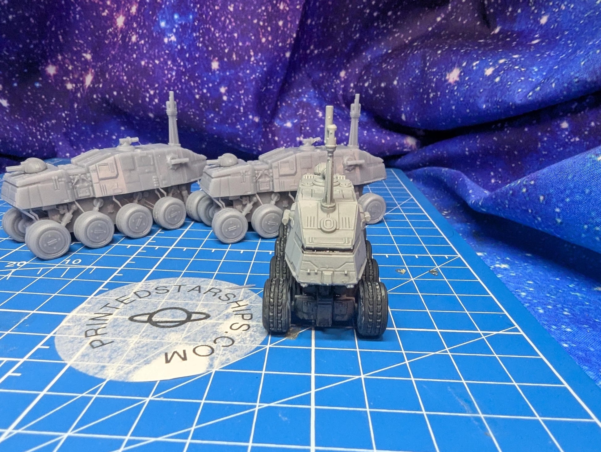 6mm scale Republic/Imperial A5 Juggernaut for epic scale games (3) pack