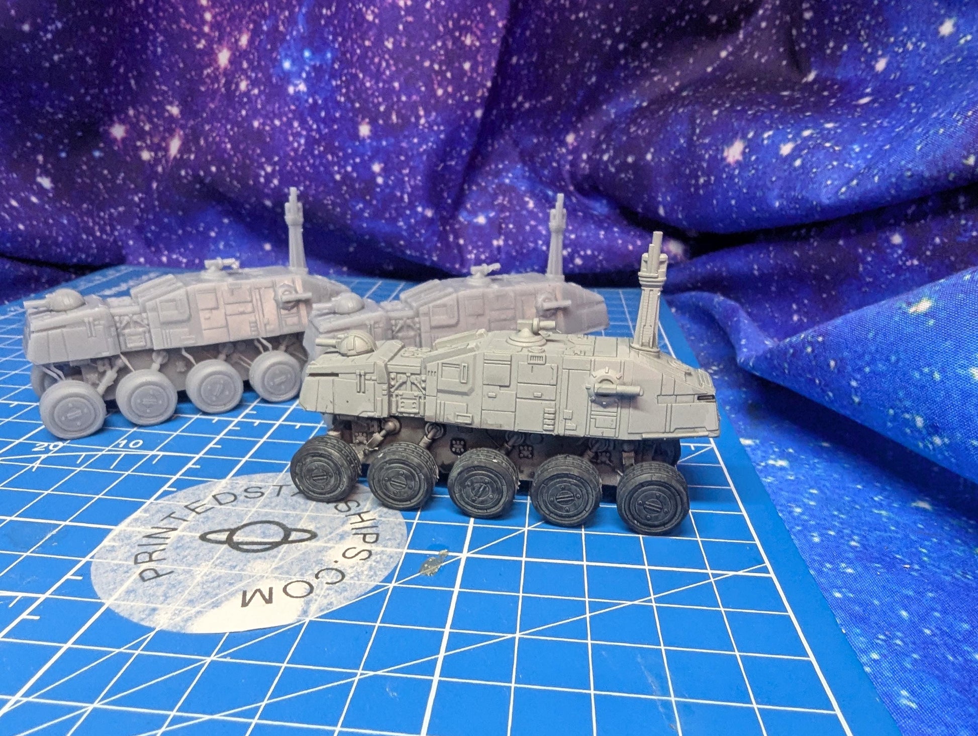 6mm scale Republic/Imperial A5 Juggernaut for epic scale games (3) pack