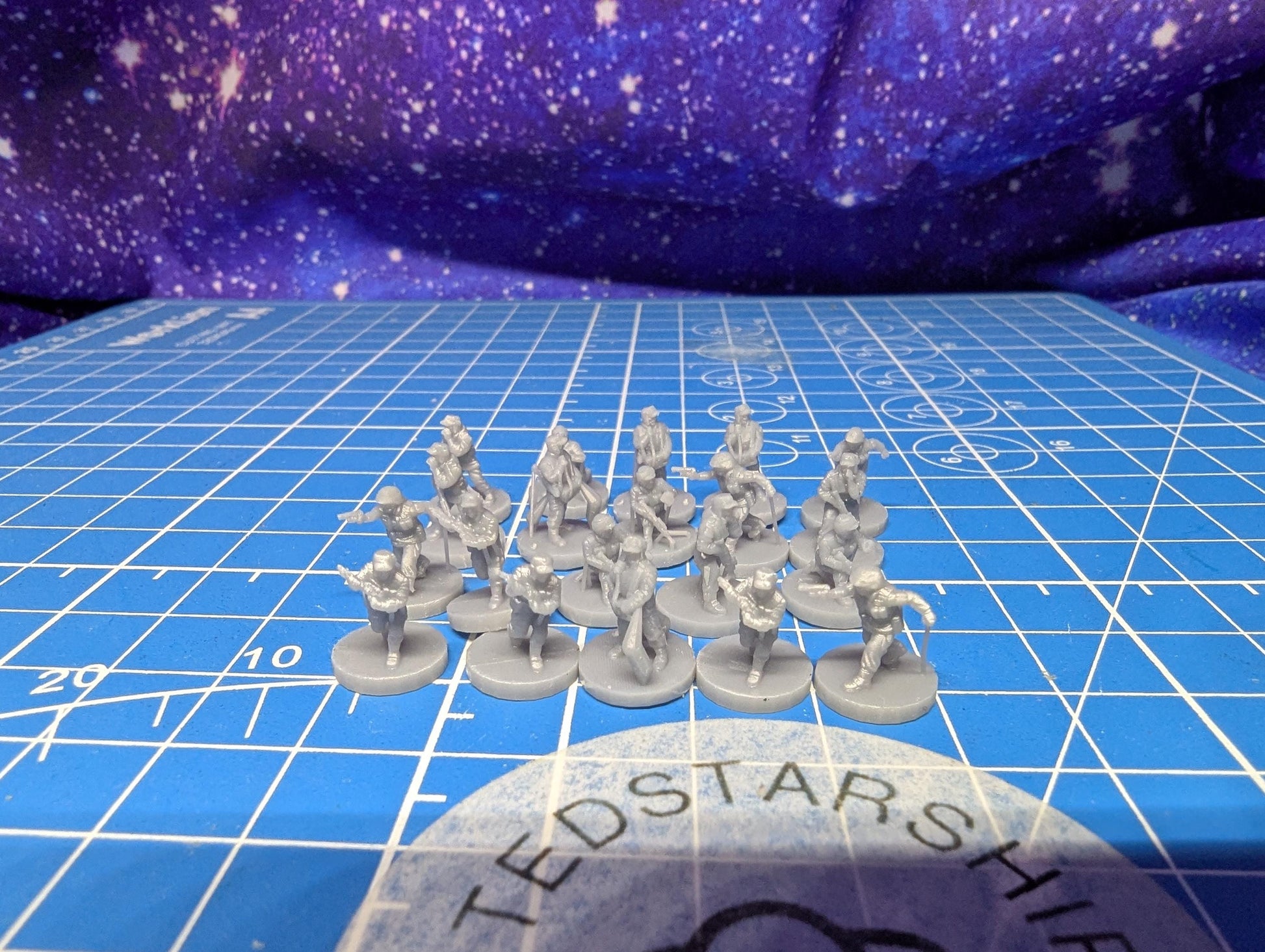 10mm Rebel Insurgent Commando Platoon (20) in 10mm scale for Star wars regiments