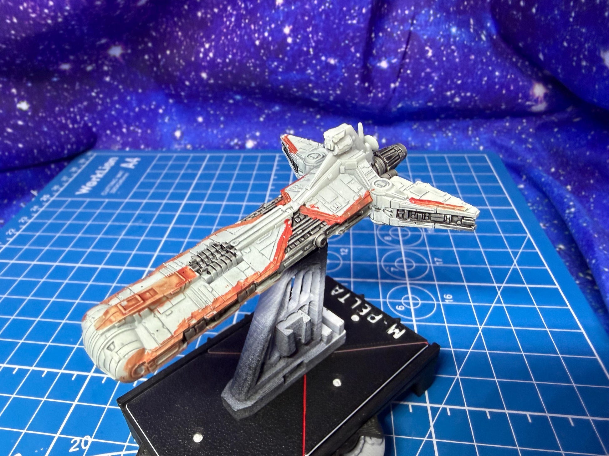Rebel Modified Pelta class Frigate For Star Wars Armada 89mm