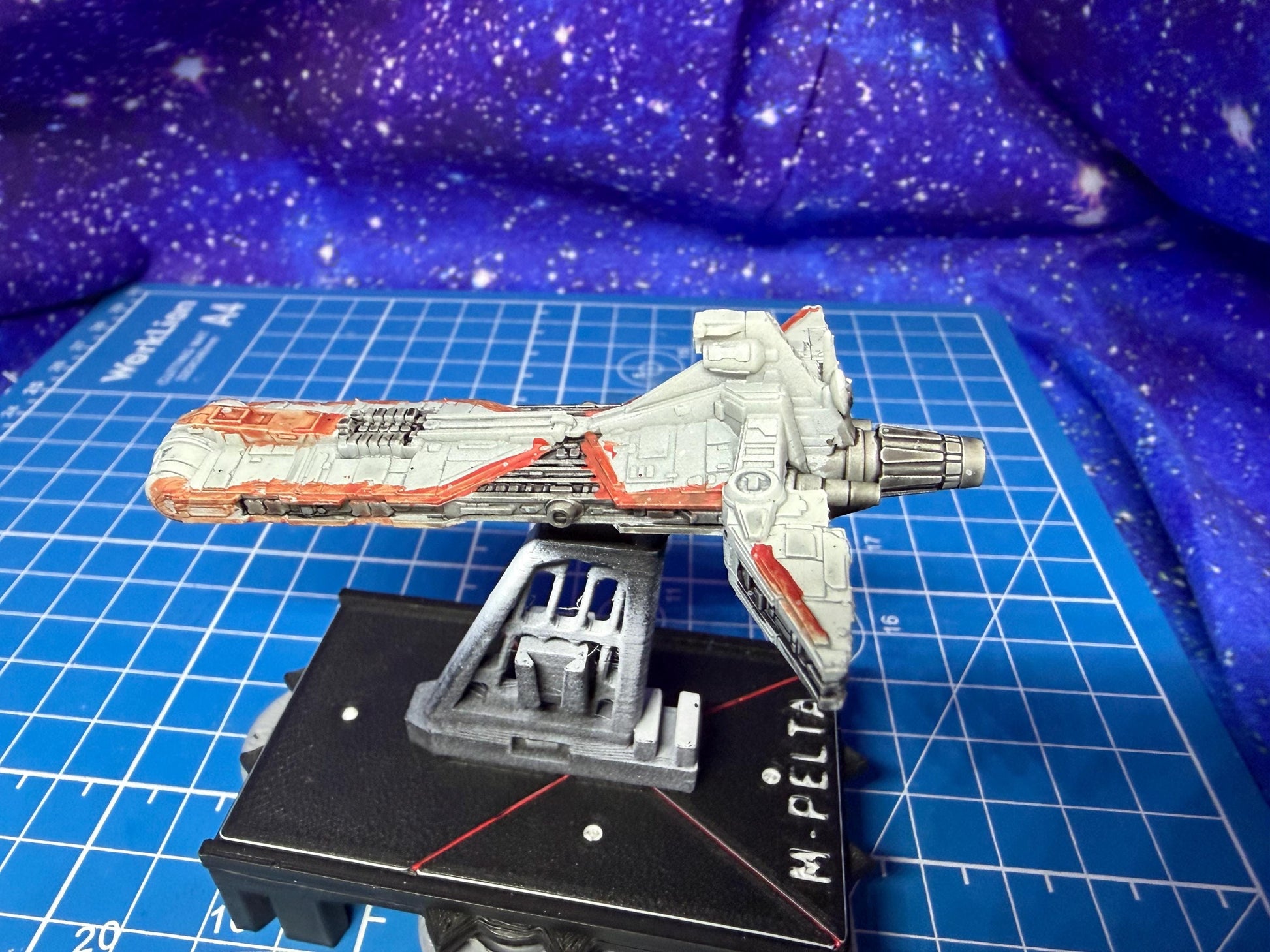 Rebel Modified Pelta class Frigate For Star Wars Armada 89mm