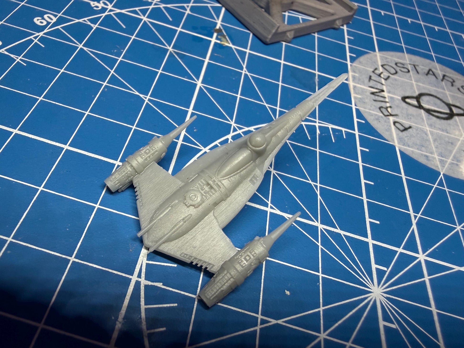 XW Scale Din Djarins N-1 Starfighter for Star wars Xwing Miniatures game 1/222