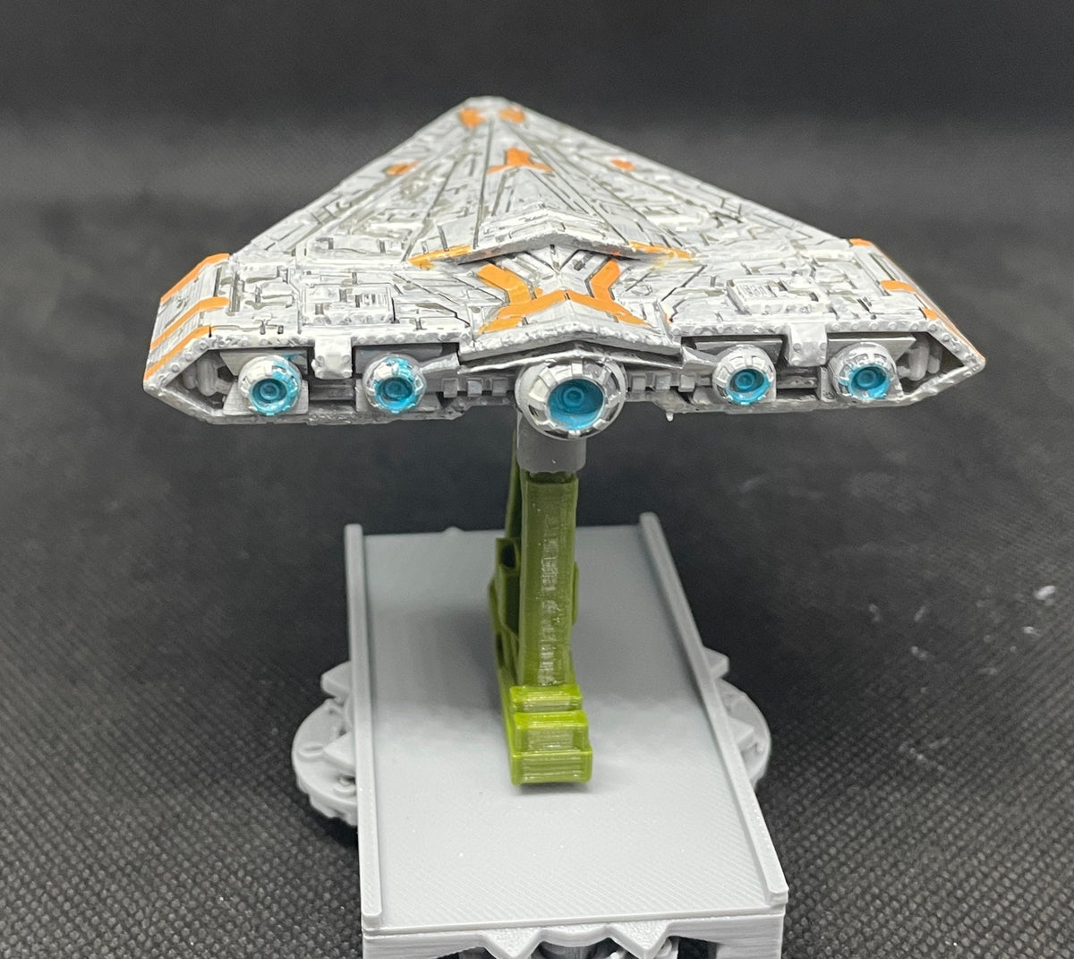 Quasar Fire carrier for Star Wars Armada scale games 90mm