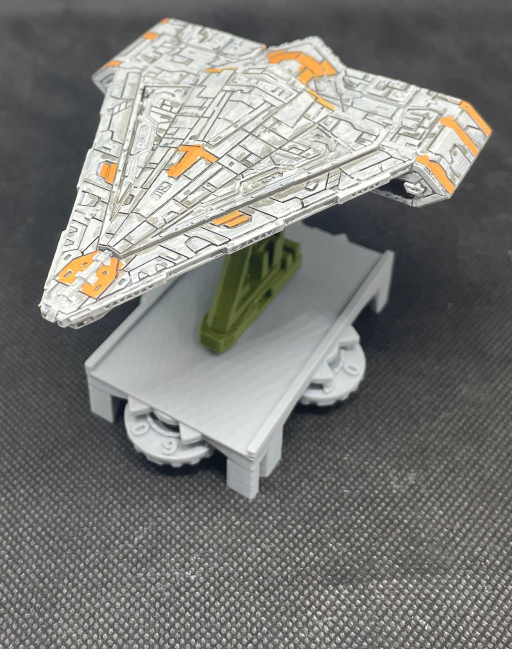Quasar Fire carrier for Star Wars Armada scale games 90mm