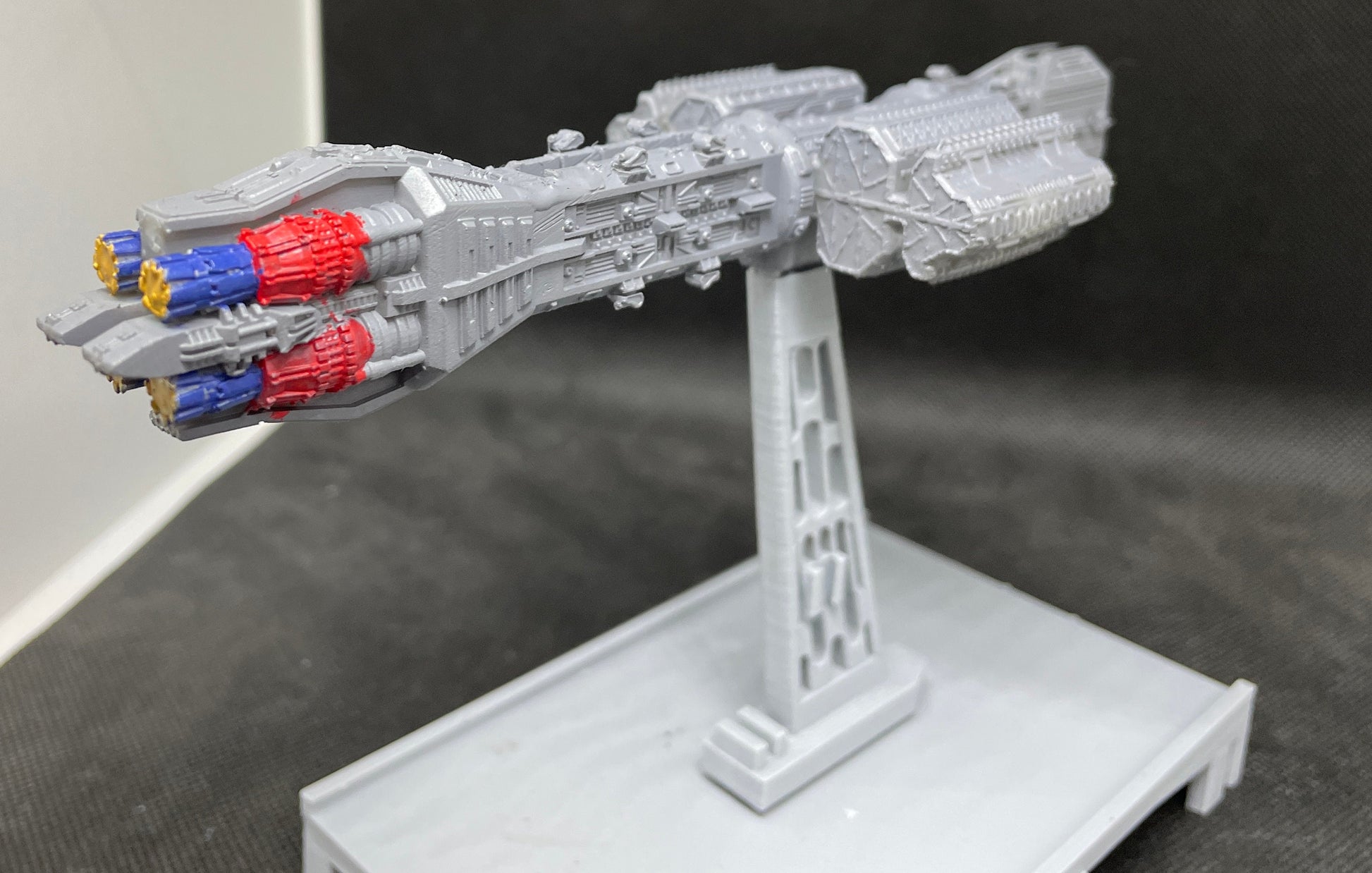 Earthforce Omega Destroyer scaled for Star Wars Armada 175mm