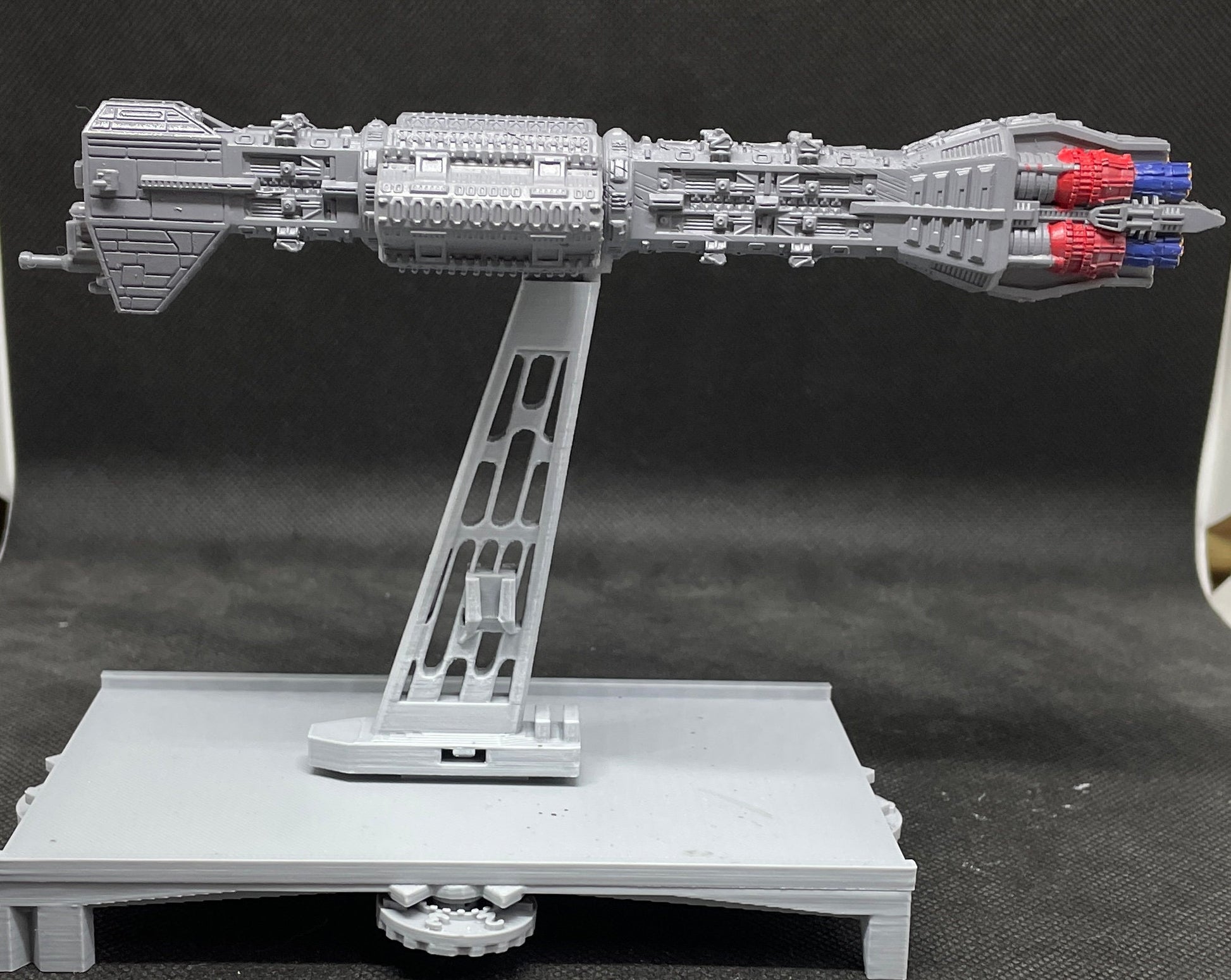 Earthforce Omega Destroyer scaled for Star Wars Armada 175mm