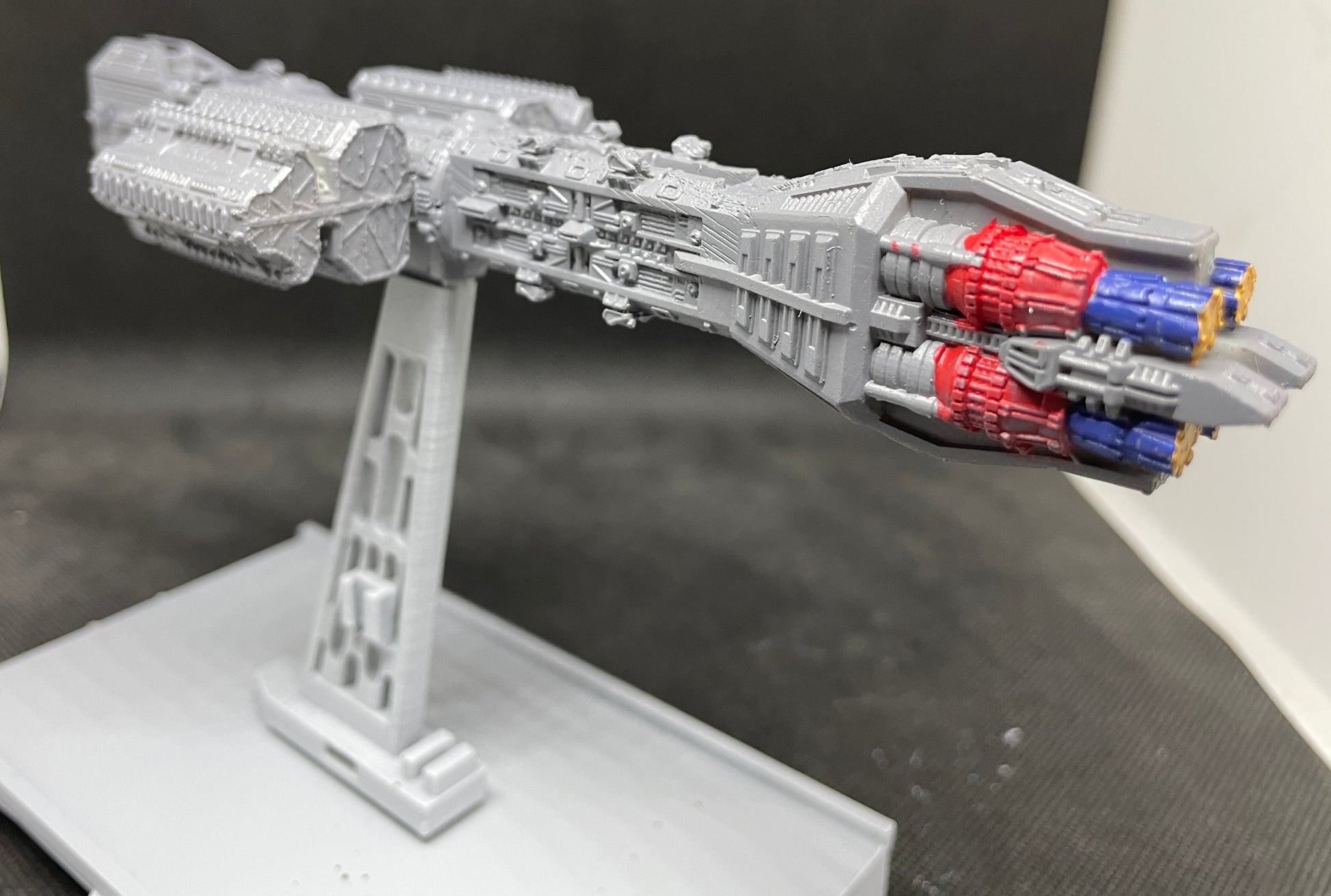 Earthforce Omega Destroyer scaled for Star Wars Armada 175mm