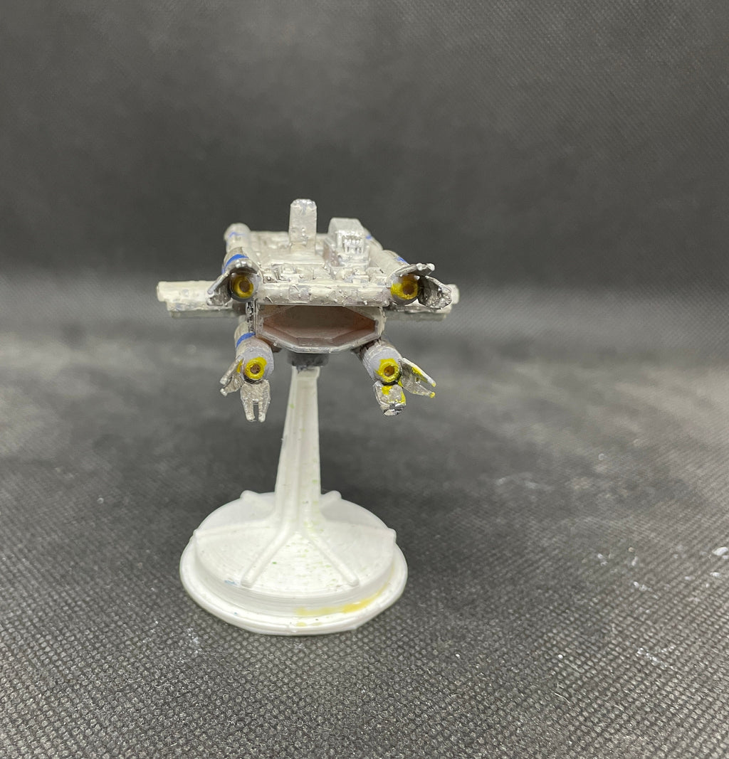 Babylon 5 Earthforce Olympus Corvette for miniatures games 80mm