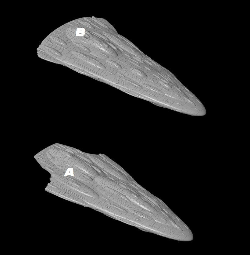 New Republic MC-90 Star Cruiser for Star Wars Armada 168mm-170mm