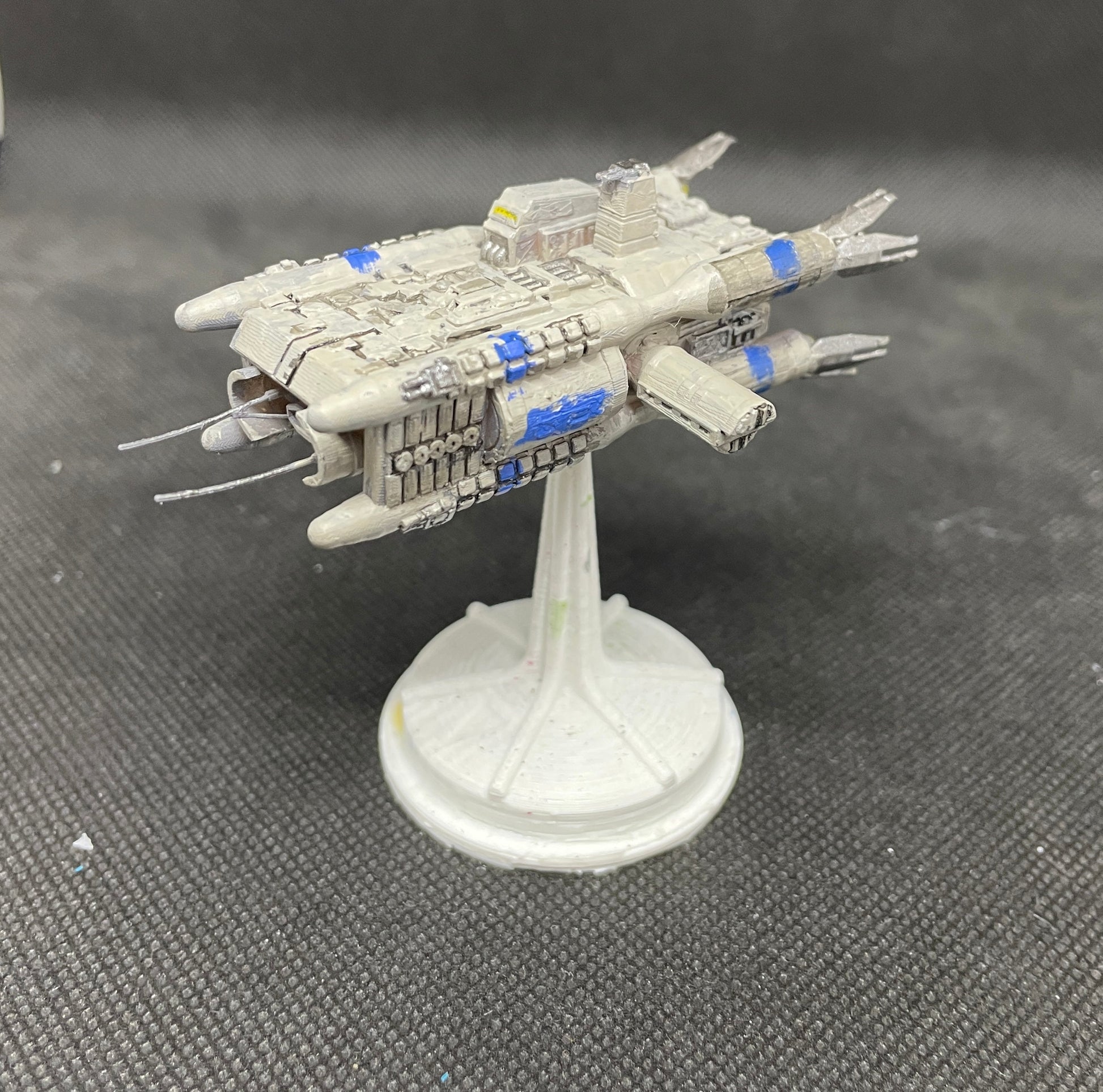 Babylon 5 Earthforce Olympus Corvette for miniatures games 80mm
