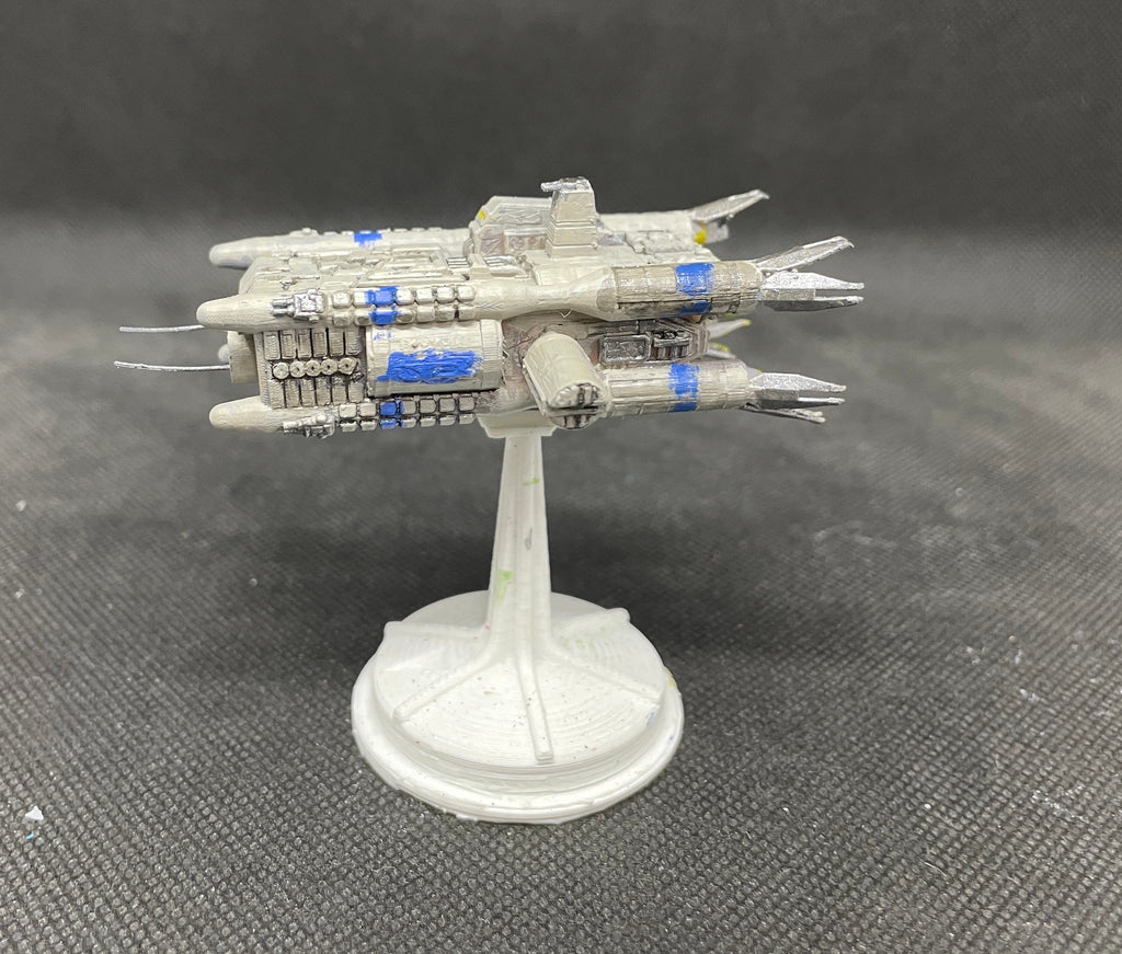 Babylon 5 Earthforce Olympus Corvette for miniatures games 80mm