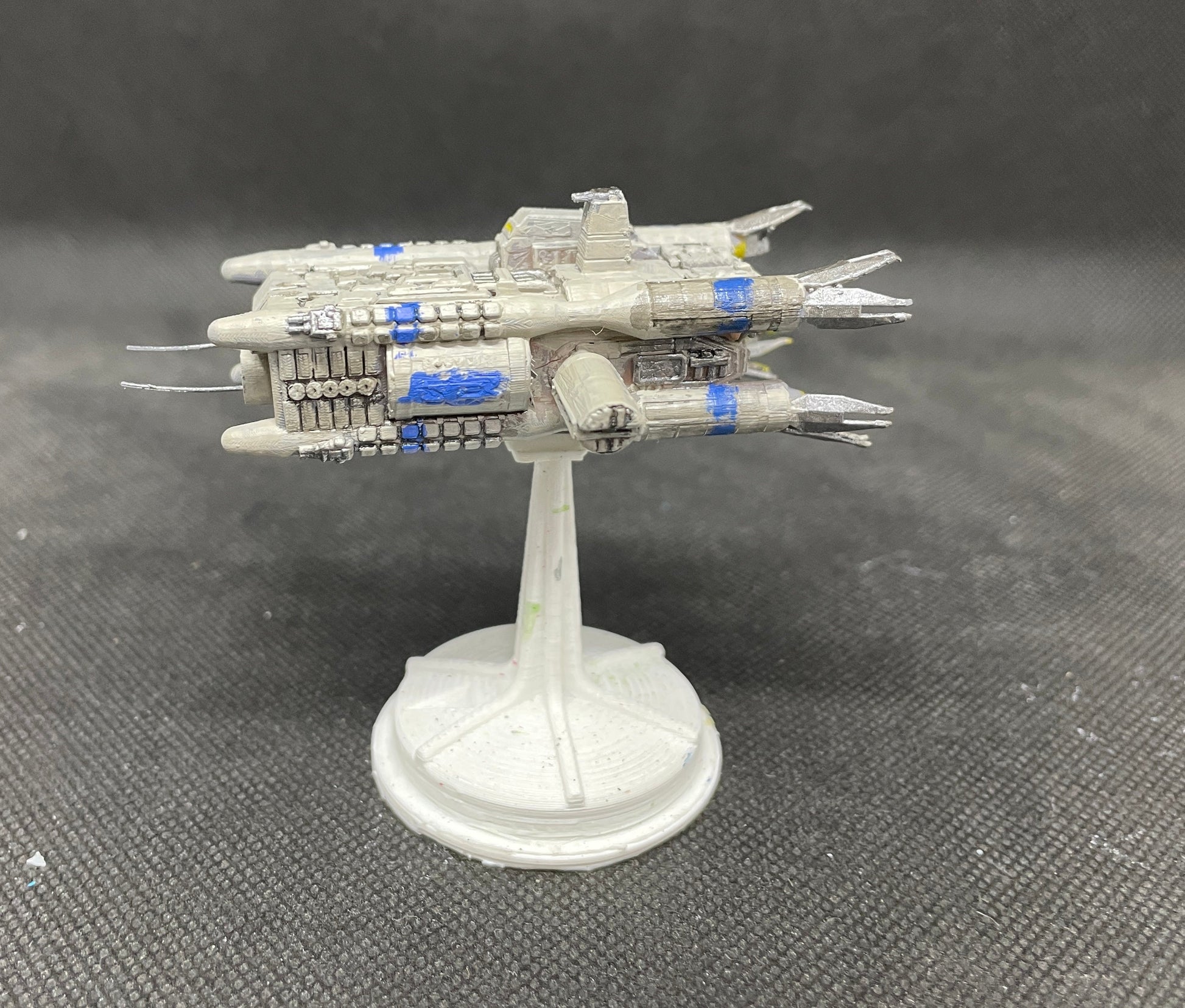 Babylon 5 Earthforce Olympus Corvette for miniatures games 80mm