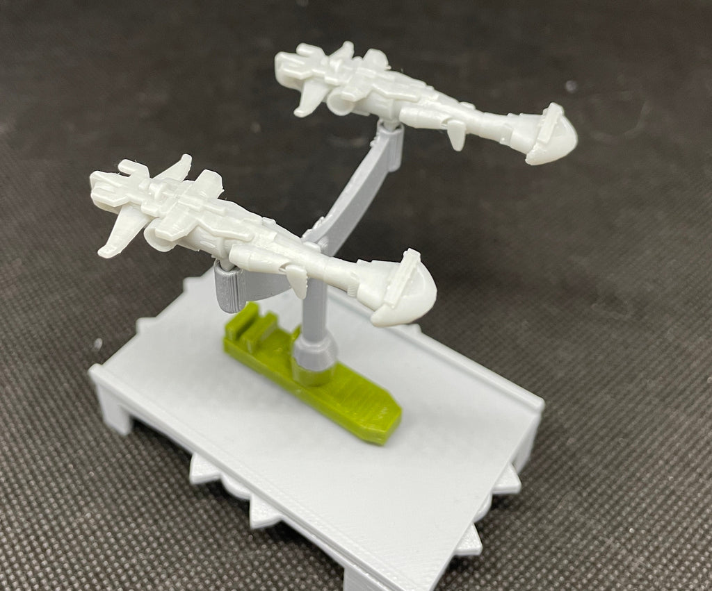 Brahatok Gunships for Star Wars Armada homebrew games 46.8mm