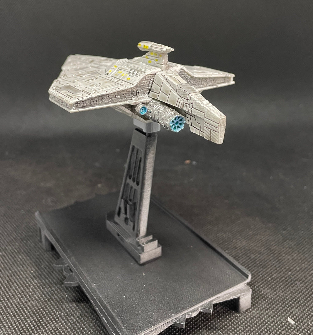Republic Acclamator Assault Ship for Star Wars Armada scale games 122mm