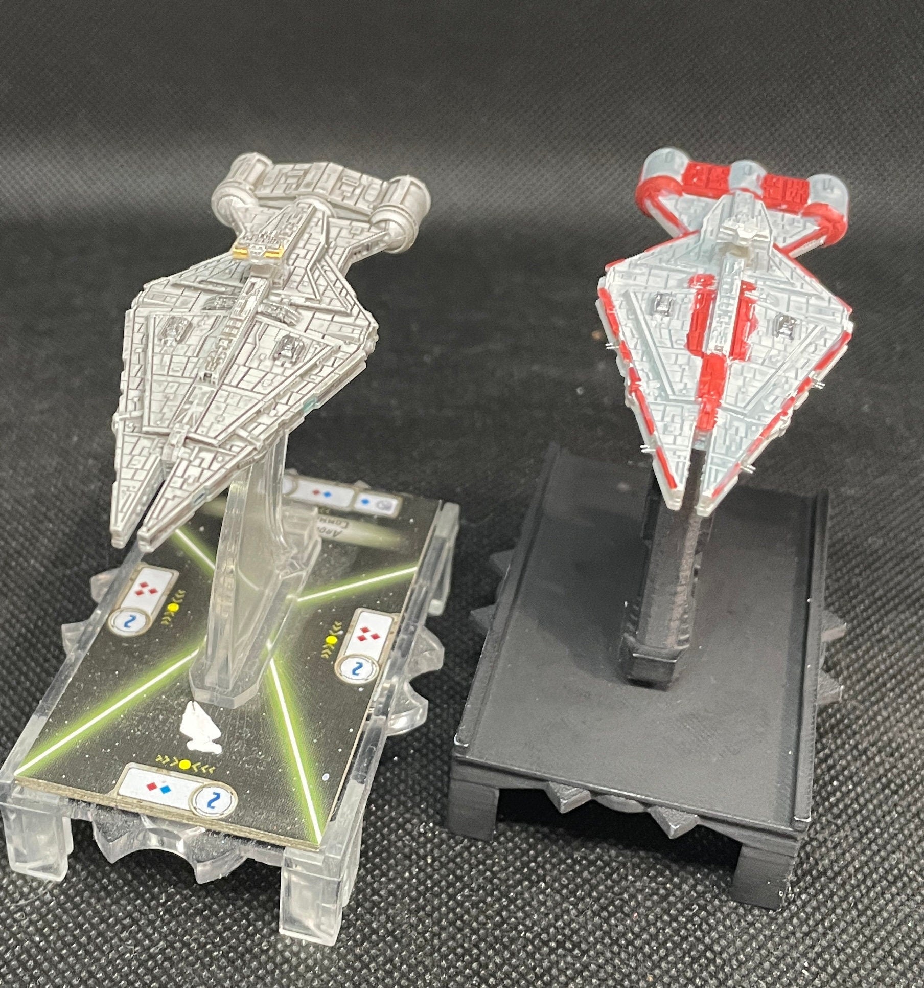 Arquintens Light Cruiser for Star Wars Armada scale games 73mm