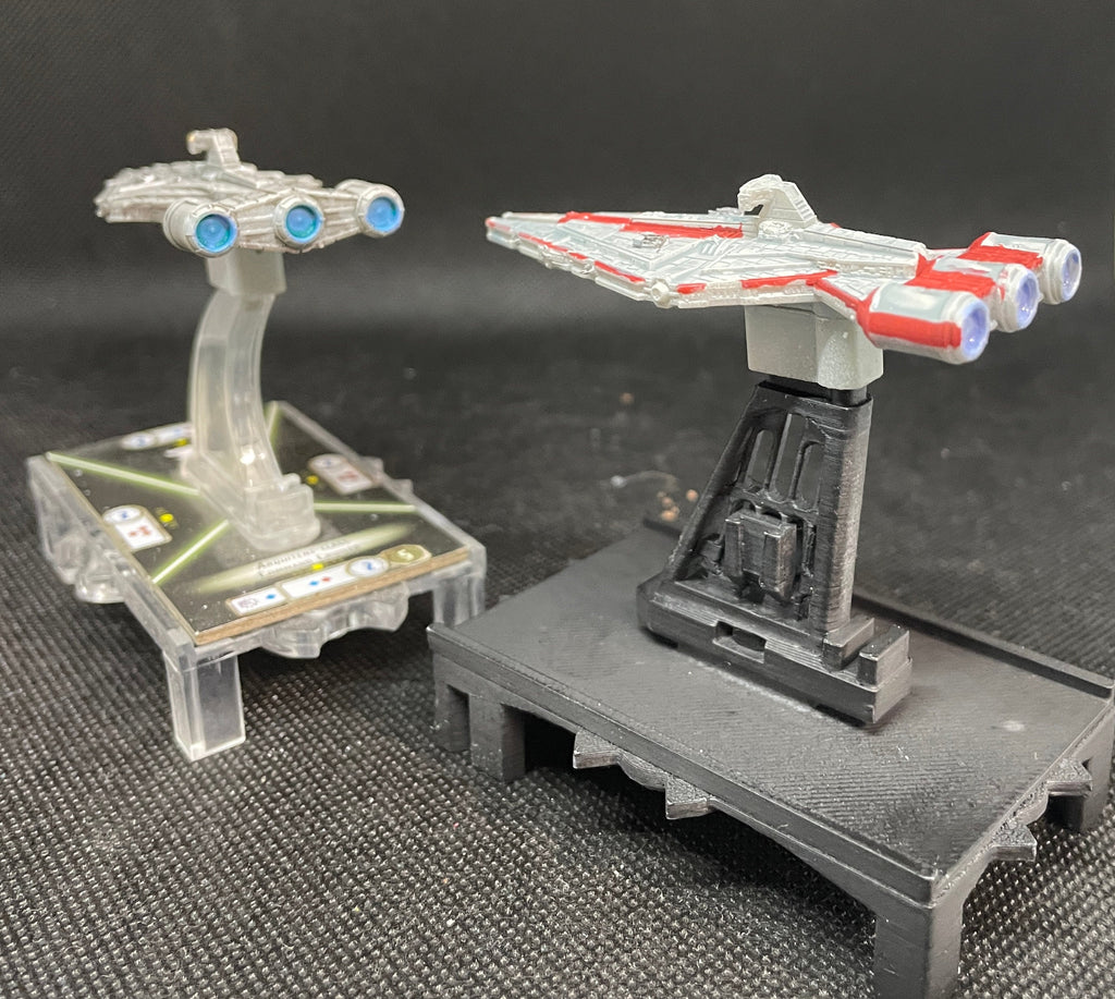 Arquintens Light Cruiser for Star Wars Armada scale games 73mm