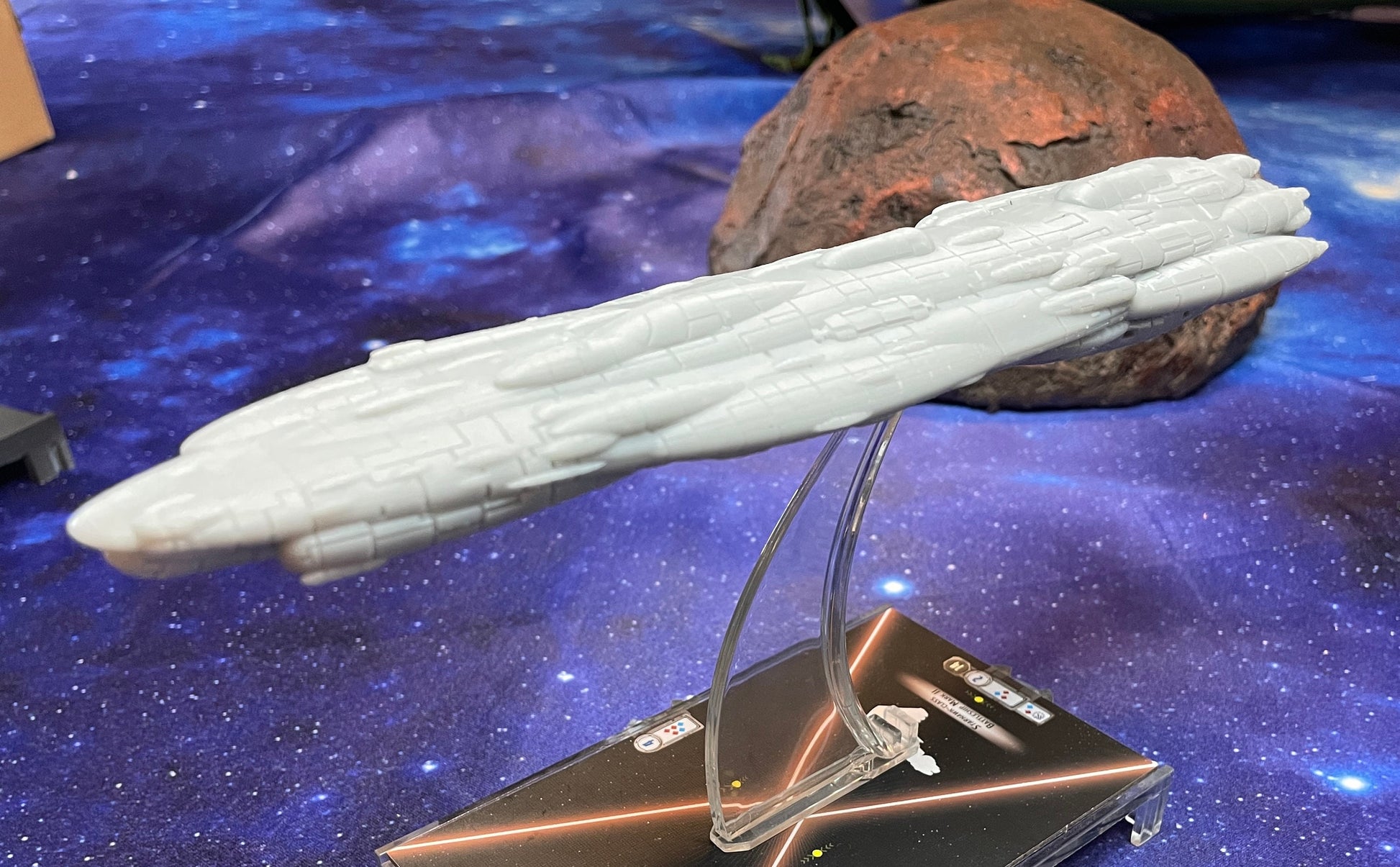Rebel Mediator Battlecruiser proxy for Star Wars Armada scale games 228mm