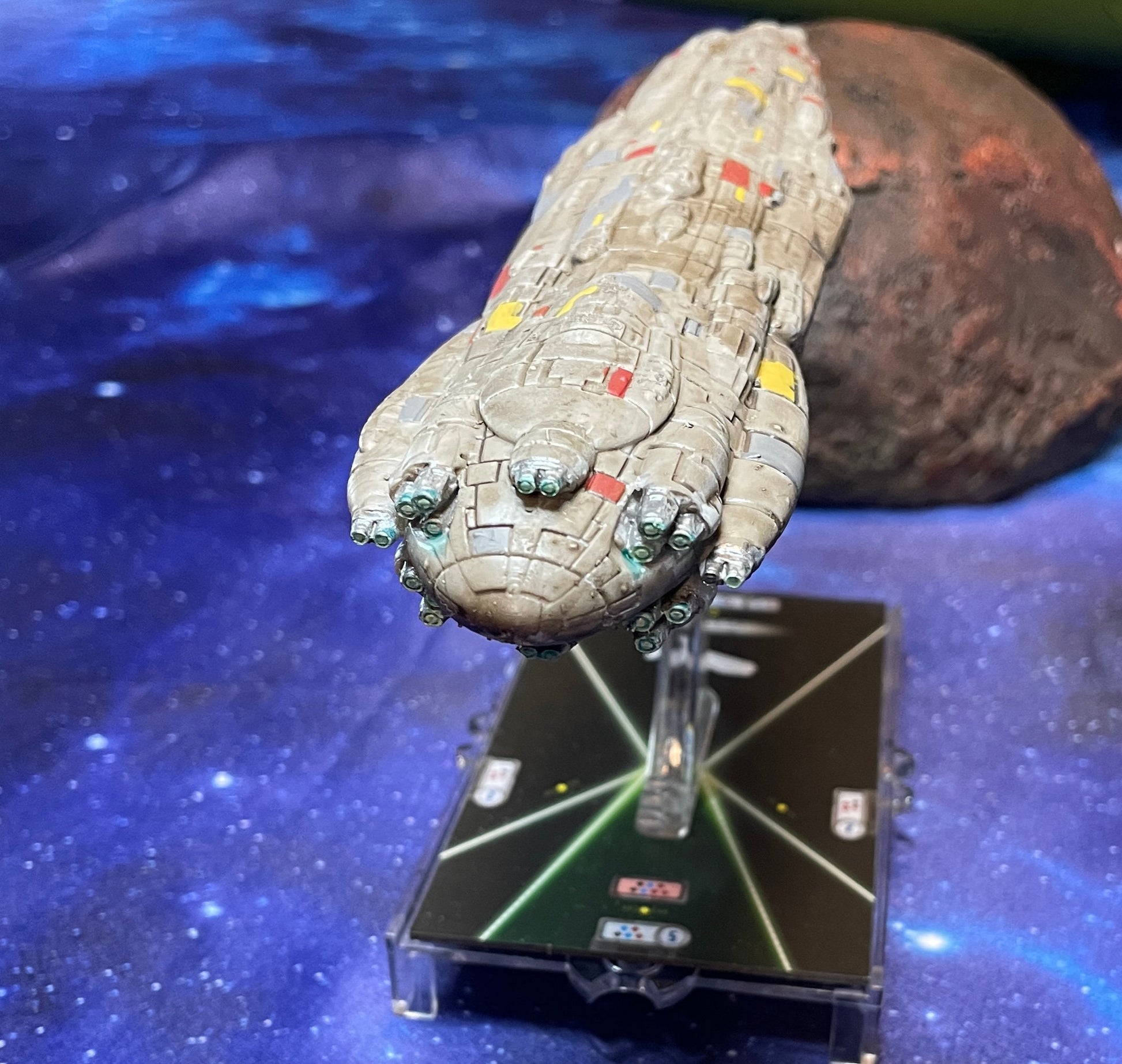 Rebel Mediator Battlecruiser proxy for Star Wars Armada scale games 228mm
