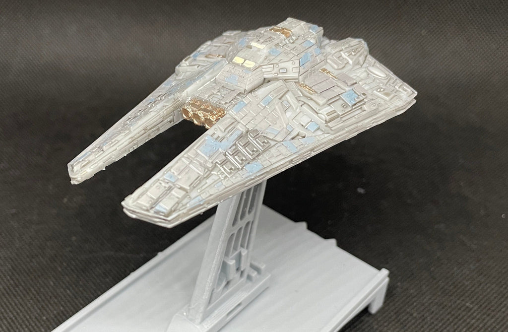 Broadside Missile Cruiser for Star Wars Armada Utar Games sculpt
