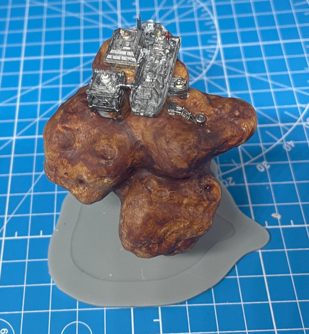 Gurren Class Mining Station for Star Wars Armada scale terrain