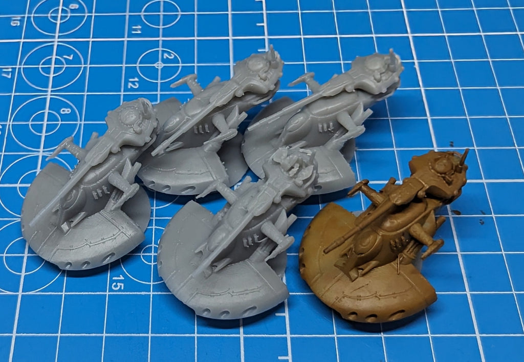 6mm Scale Droid Main Battle Tank Platoon (5)