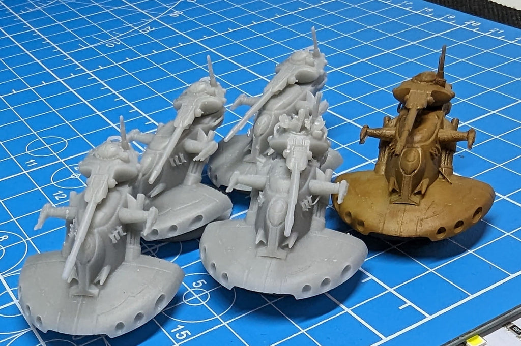 6mm Scale CIS Droid Main Battle Tank Platoon (5)