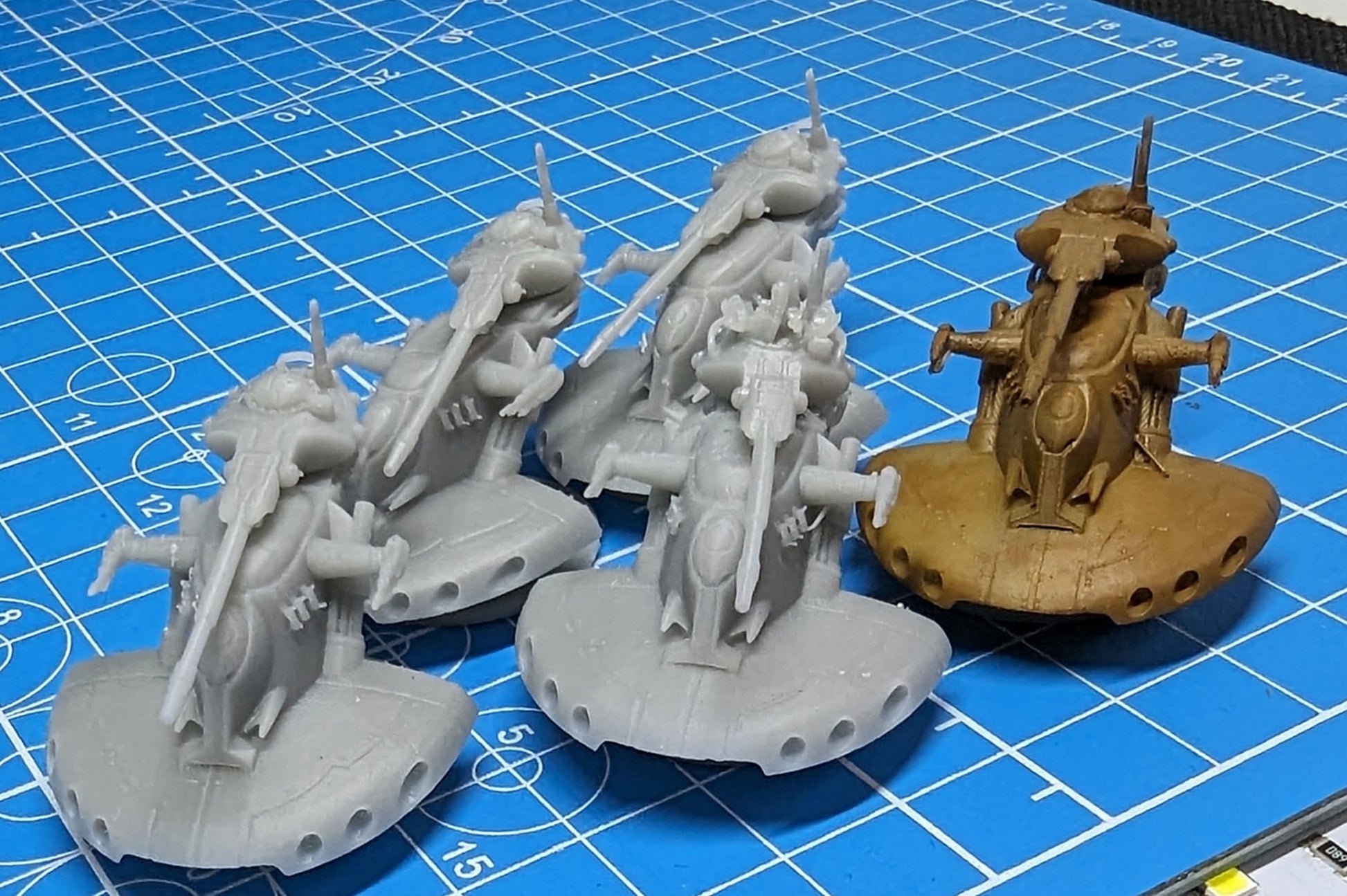 6mm Scale CIS Droid Main Battle Tank Platoon (5)