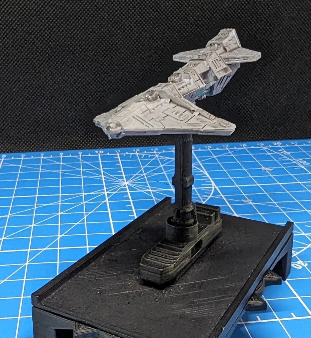 Imperial Escort Carrier model for Star Wars Armada 76mm