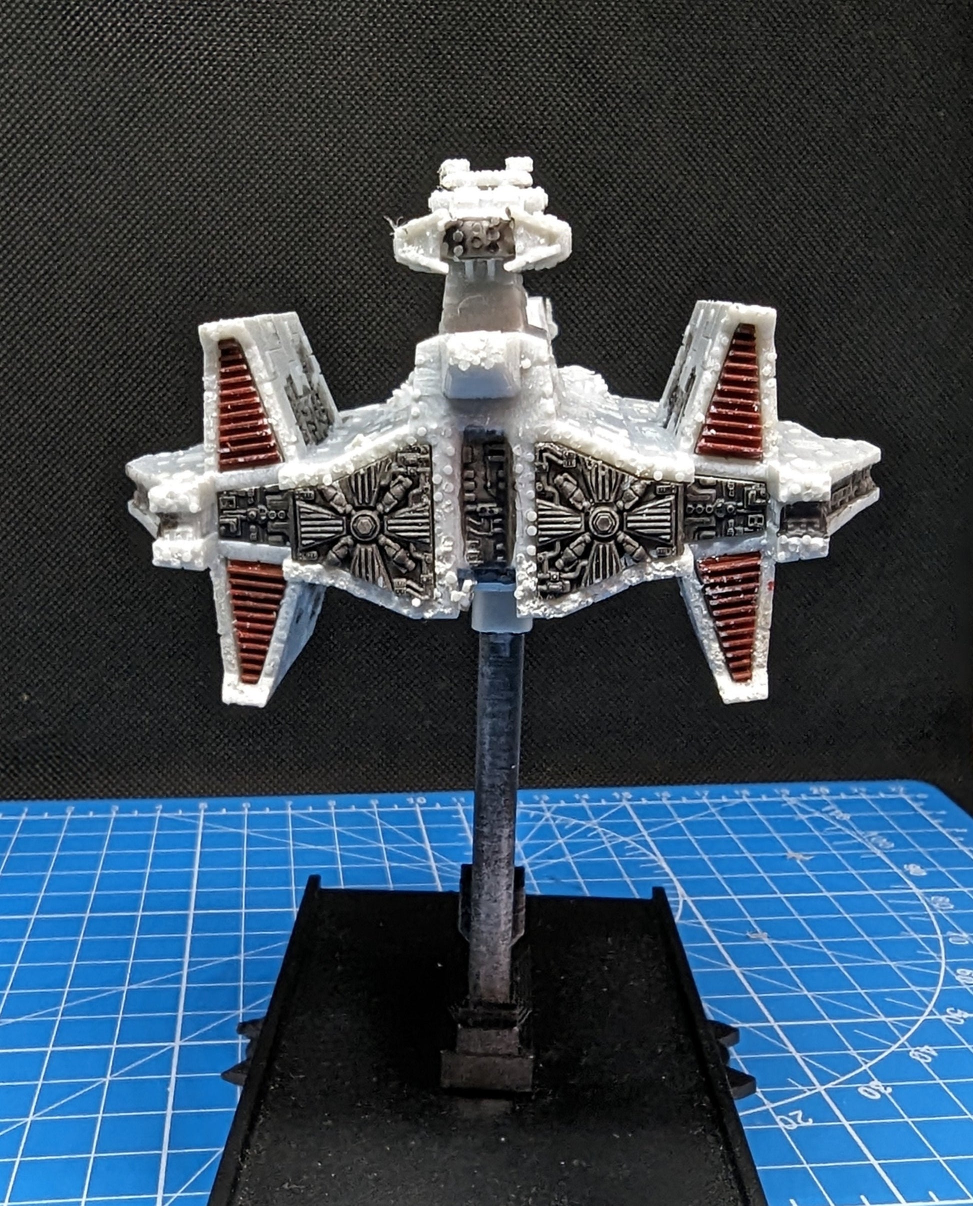 Mandalorian Keldabe Battleship for Star Wars Armada 145mm