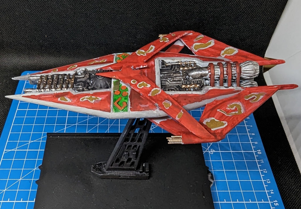 Babylon 5 Narn G'quan Heavy Cruiser for Star Wars Armada 160mm