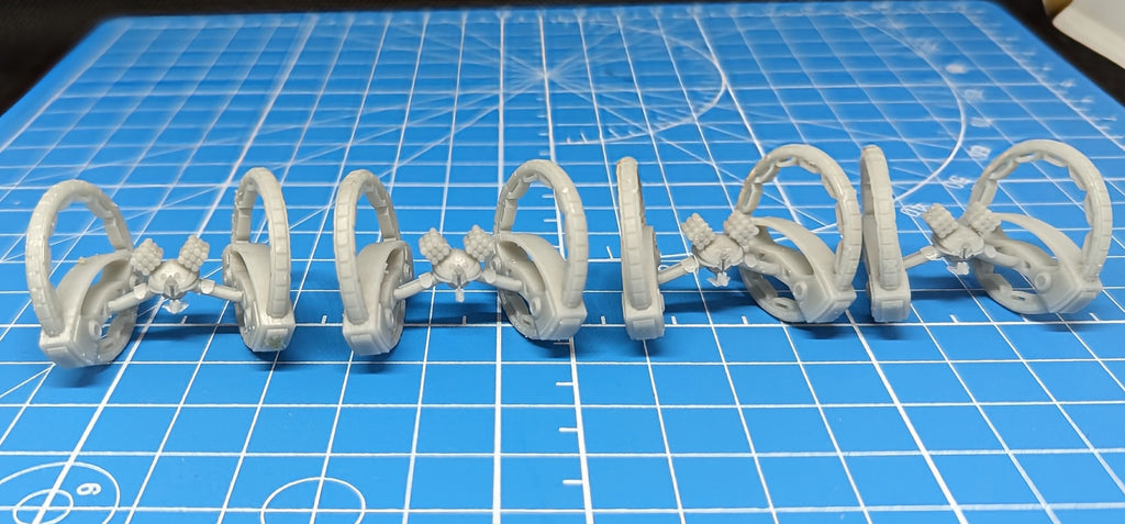 6mm Scale Droid Hellfire AT vehicle Platoon (5) for Full Spectrum Dominance
