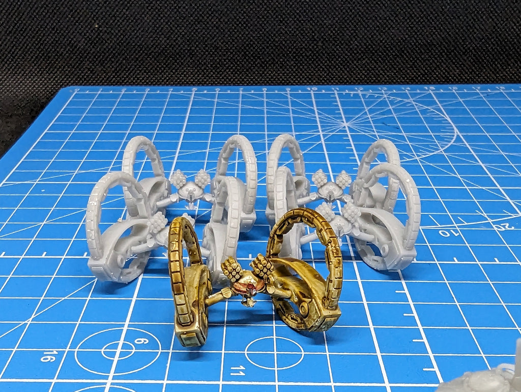 6mm Scale Droid Hellfire AT vehicle Platoon (5) for Full Spectrum Dominance