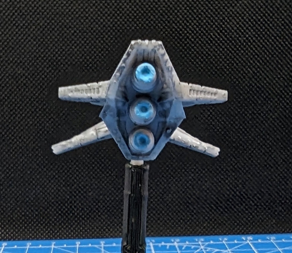 Imperial Escort Carrier model for Star Wars Armada 76mm