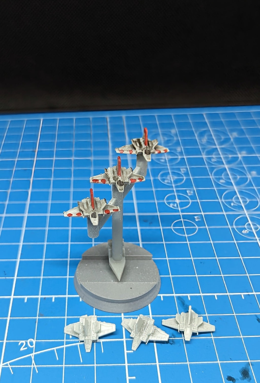 Imperial Alpha class XG-1 Star Wing Squadron (6) for Star wars armada scale games