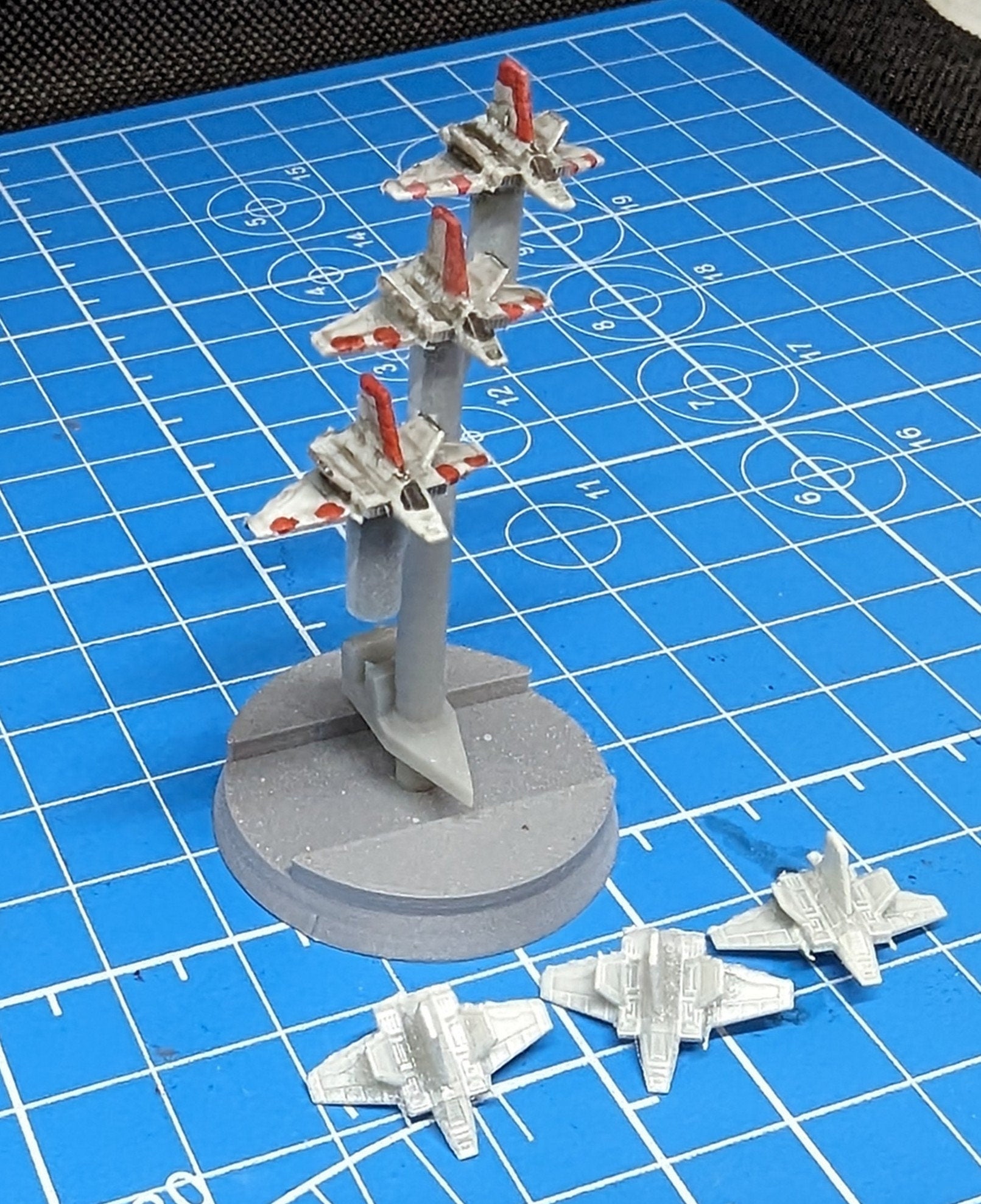 Imperial Alpha class XG-1 Star Wing Squadron (6) for Star wars armada scale games