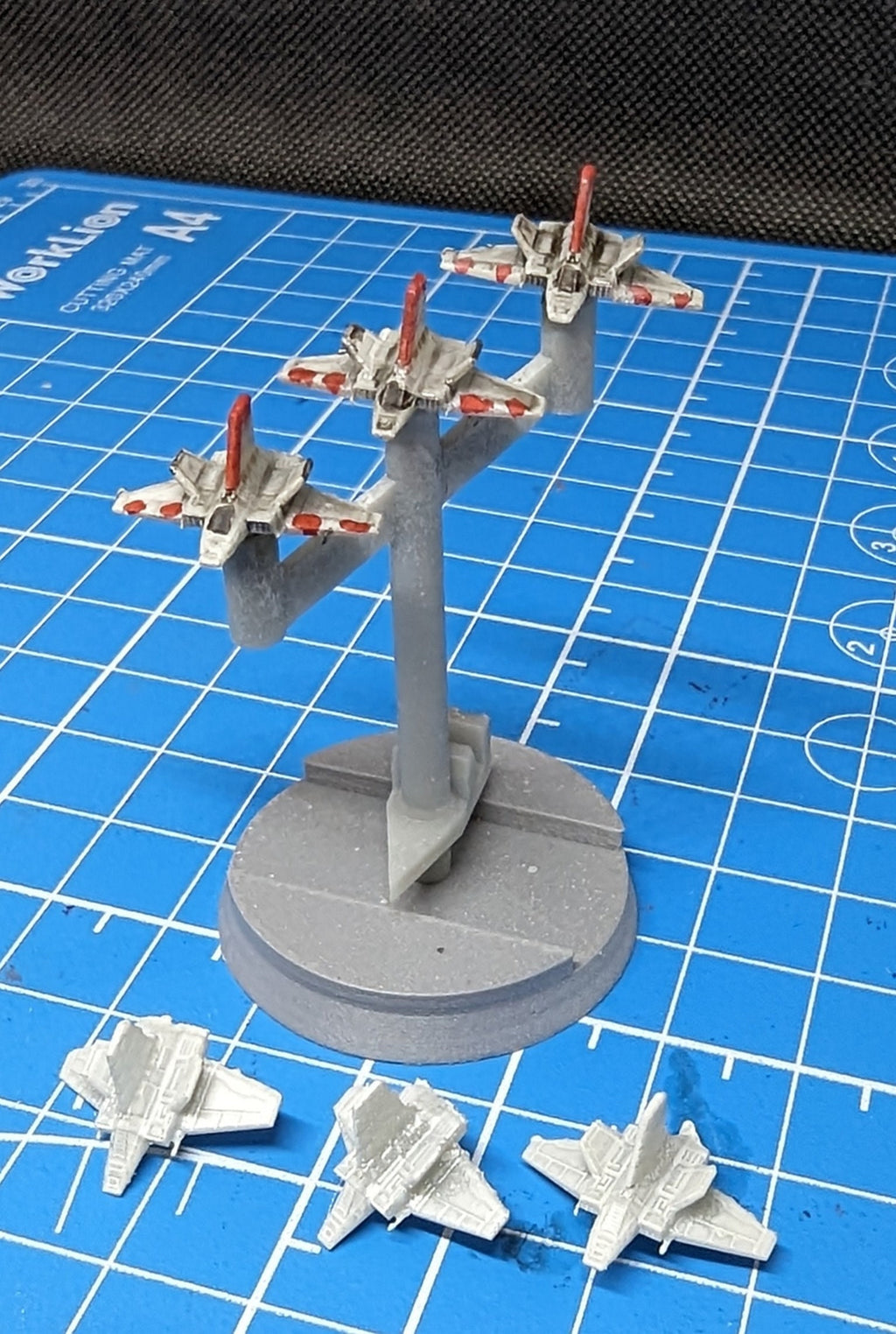 Imperial Alpha class XG-1 Star Wing Squadron (6) for Star wars armada scale games