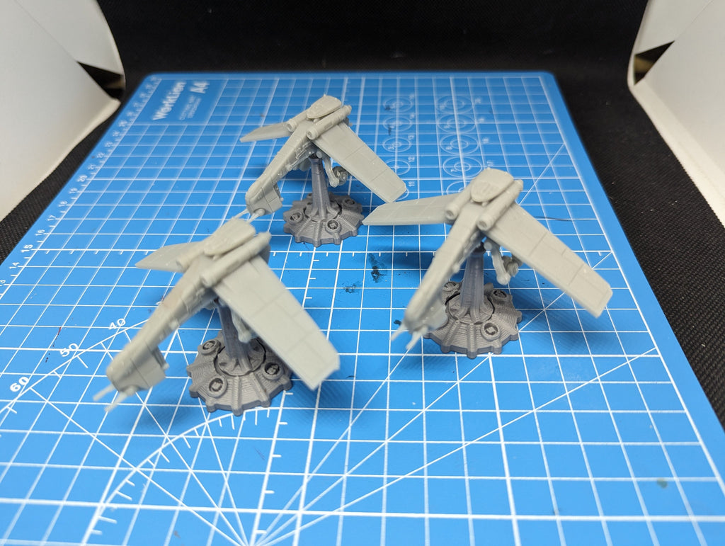 Republic LAAT/C transport (3 pack) 6mm scale for epic legion battles