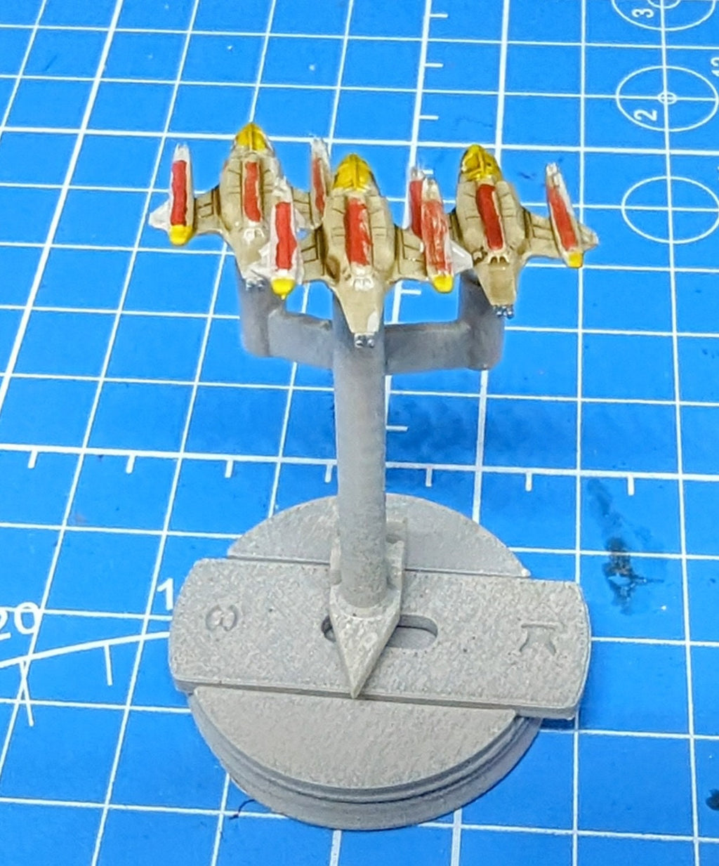 Babylon 5 Drazi Sky Serpent Fighters (6) for Star wars armada homebrew games