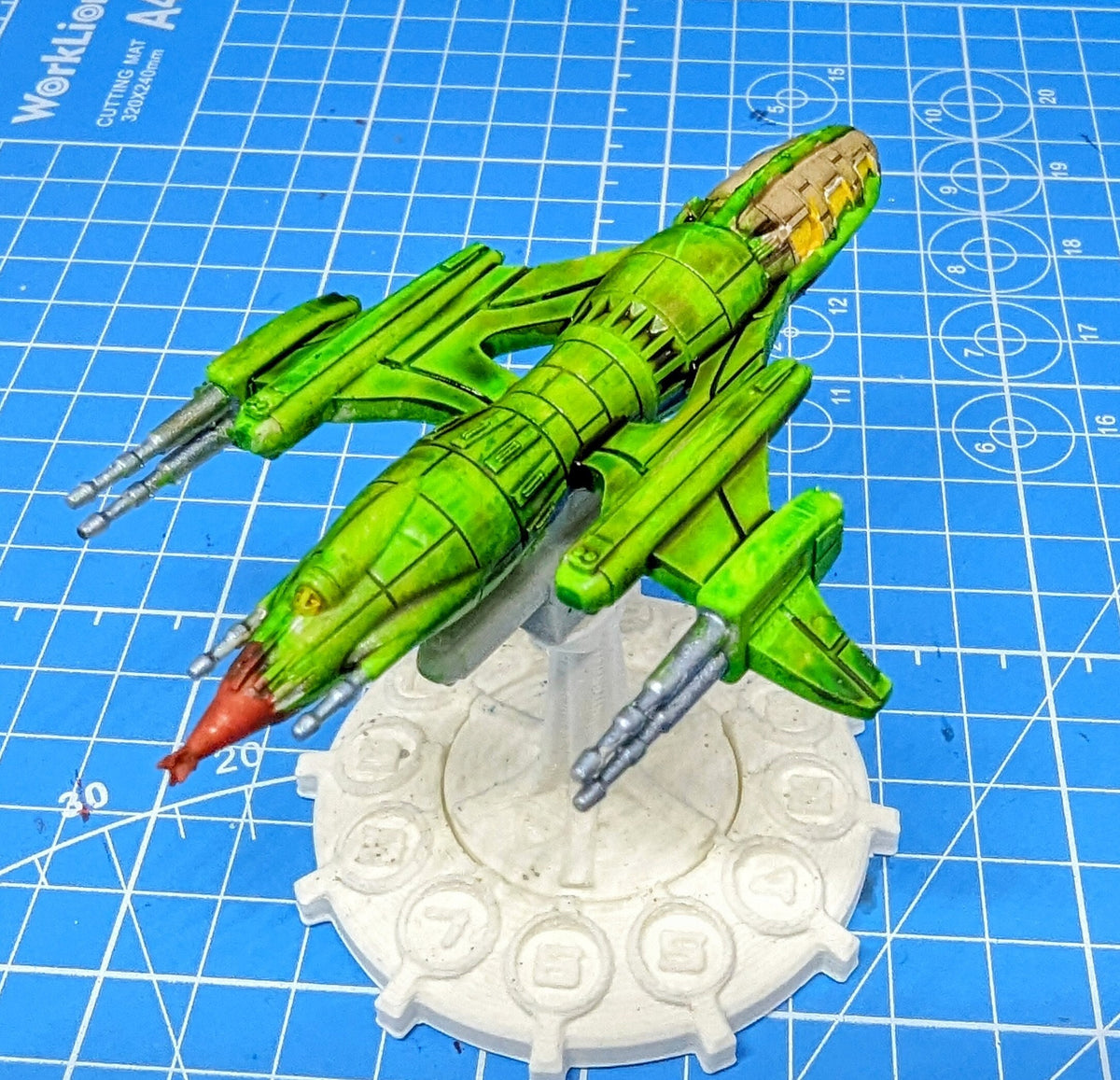 Babylon 5 Drazi Warbird for Star Wars Armada Homebrew games 95mm