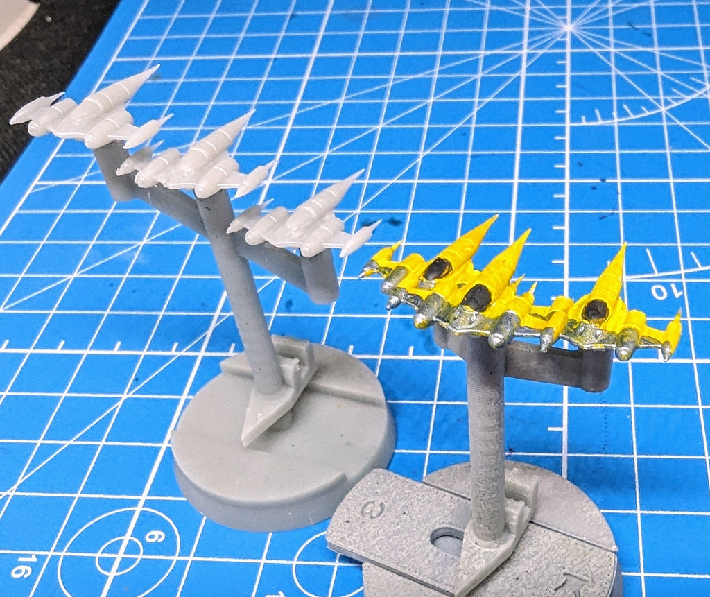 Naboo N2 Bomber squadron (6 fighters) for Star Wars Armada
