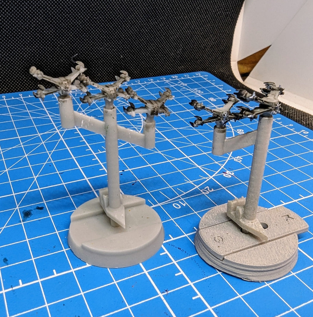 Babylon 5 Earthforce Starfury Aurora Squadron (6) for Star Wars Armada scale games