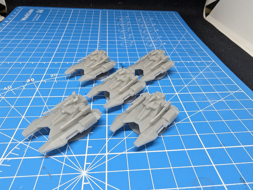Republic TX-130 Clone Sabre Tank (5 pack) in 6mm scale