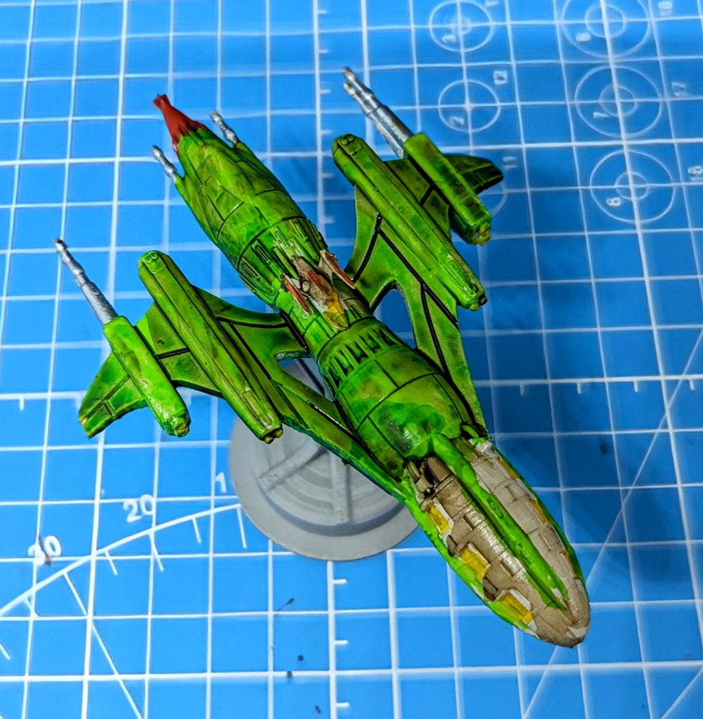 Babylon 5 Drazi Strikehawk Assault Carrier for Star Wars Armada 95mm