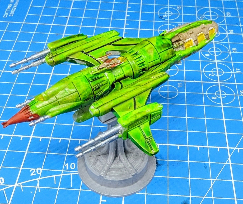 Babylon 5 Drazi Strikehawk Assault Carrier for Star Wars Armada 95mm