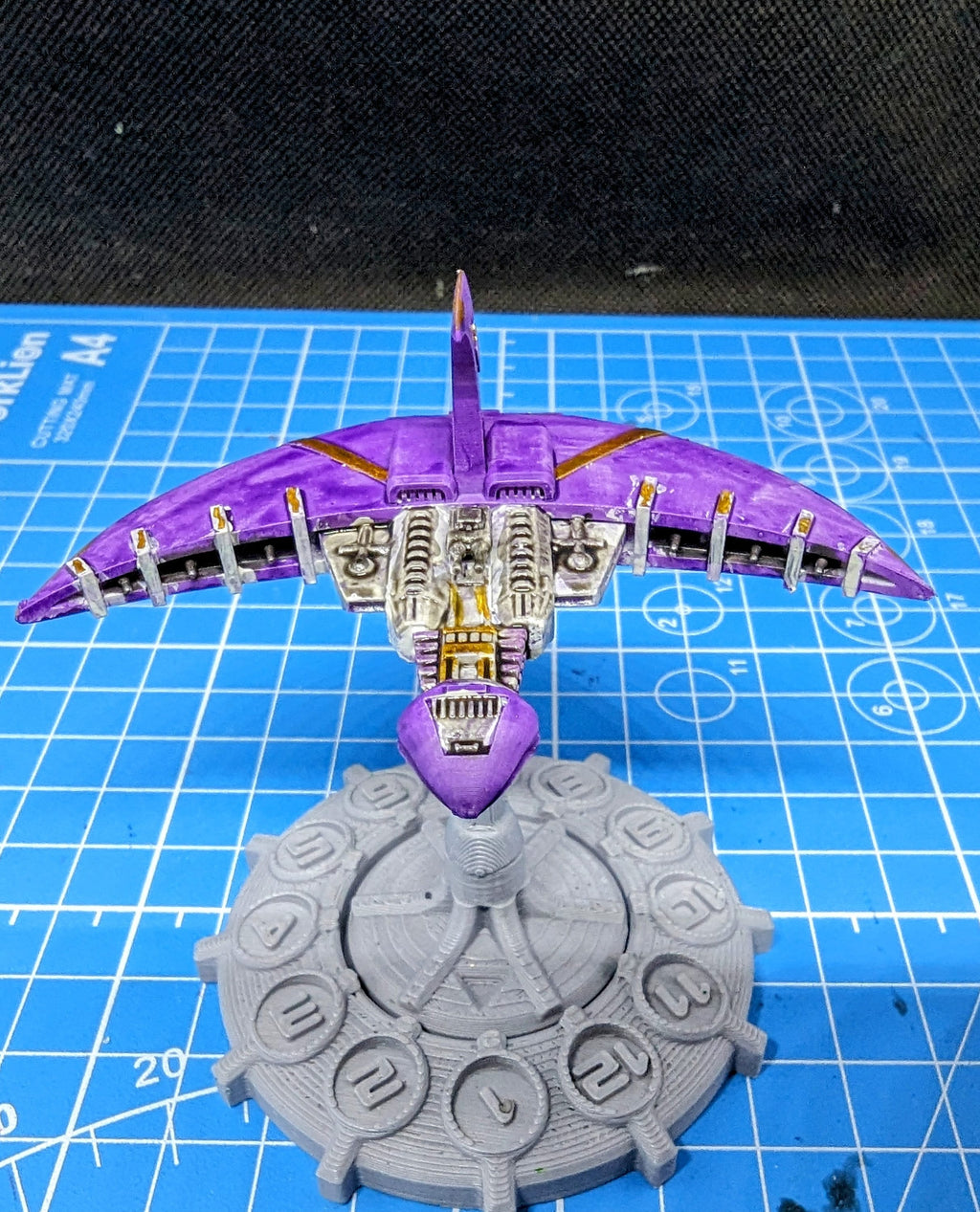 Babylon 5 Centauri Vorchan Attack Cruiser scale for Star Wars Armada Homebrew games 52mm