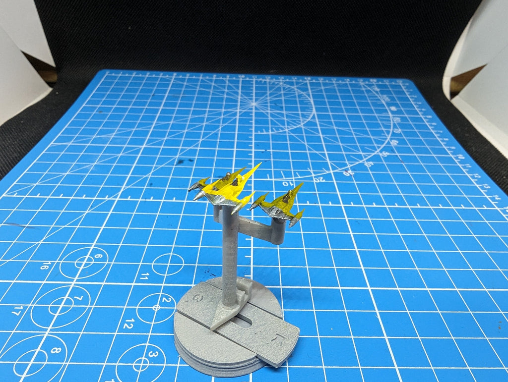 Naboo N1 fighter squadron (6 fighters) for Star Wars Armada