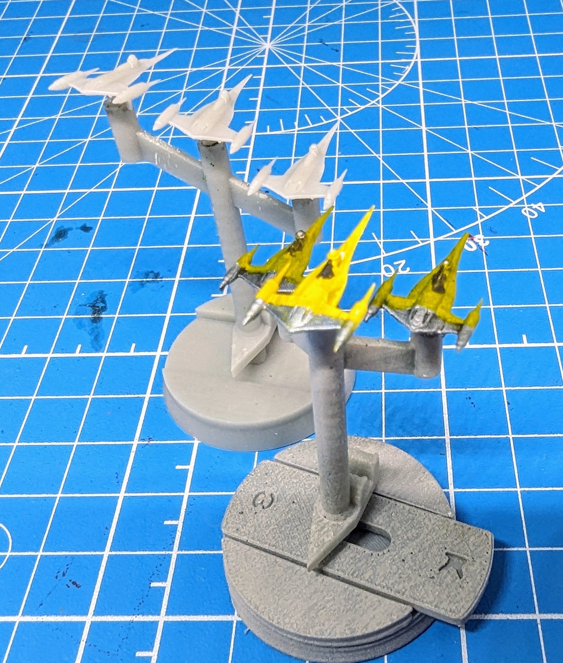 Naboo N1 fighter squadron (6 fighters) for Star Wars Armada