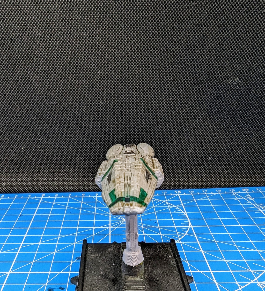 Colonial Stalwart Frigate for starship miniatures games 80mm